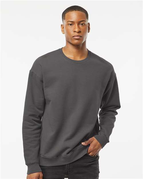 Unisex Fleece Crewneck Sweatshirt - Black
