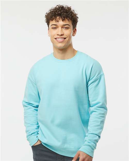 Unisex Fleece Crewneck Sweatshirt - Black
