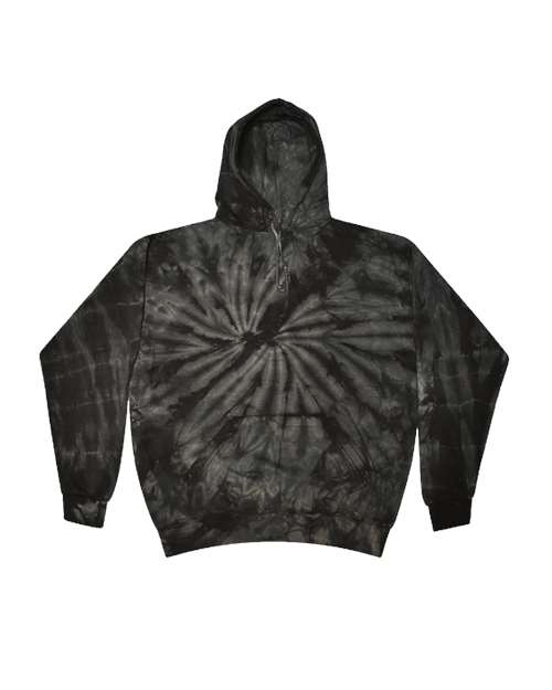 Unisex Tie-Dyed Hooded Sweatshirt - Blue Ocean