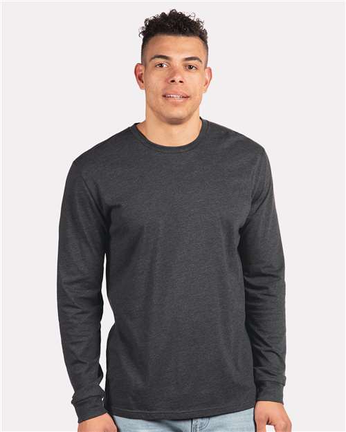 Unisex CVC Long Sleeve T-Shirt - Black