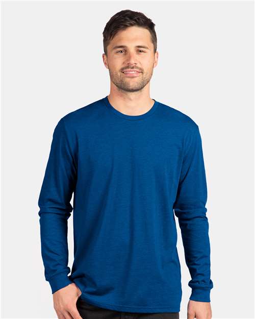 Unisex CVC Long Sleeve T-Shirt - Black