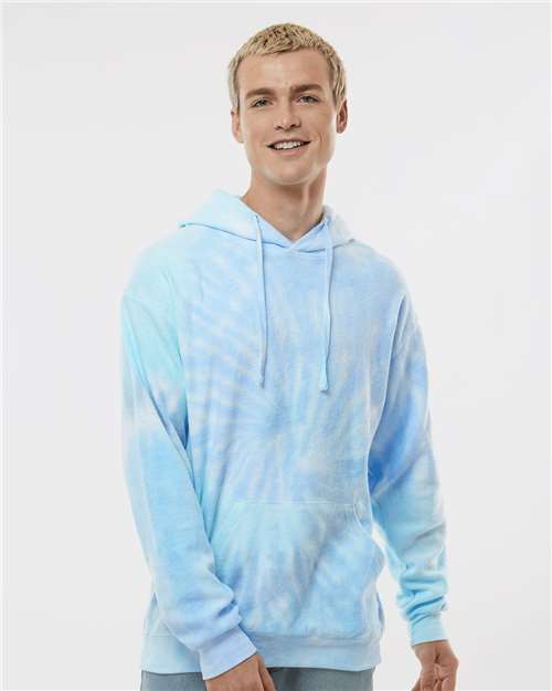 Tie-Dyed Cloud Fleece Hooded Sweatshirt