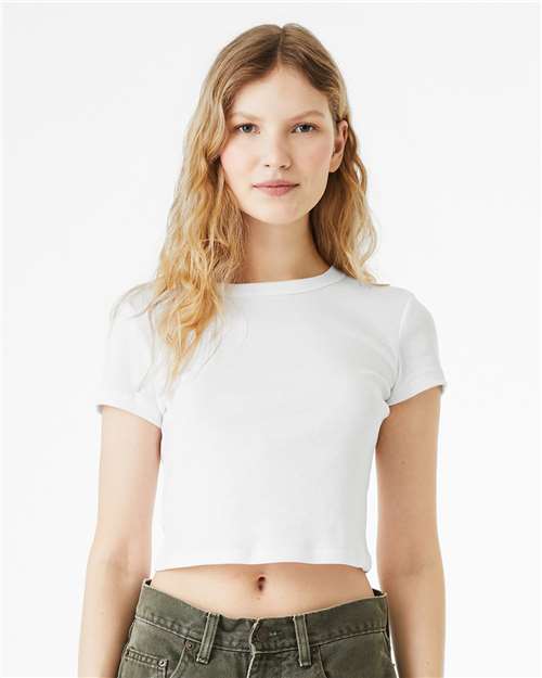 BELLA + CANVAS Women's Micro Rib Baby Tee 1010