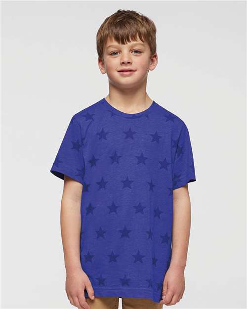 Youth Star Print Tee