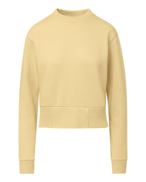 Women's Romi Cloud Fleece Crop Crewneck Sweatshirt