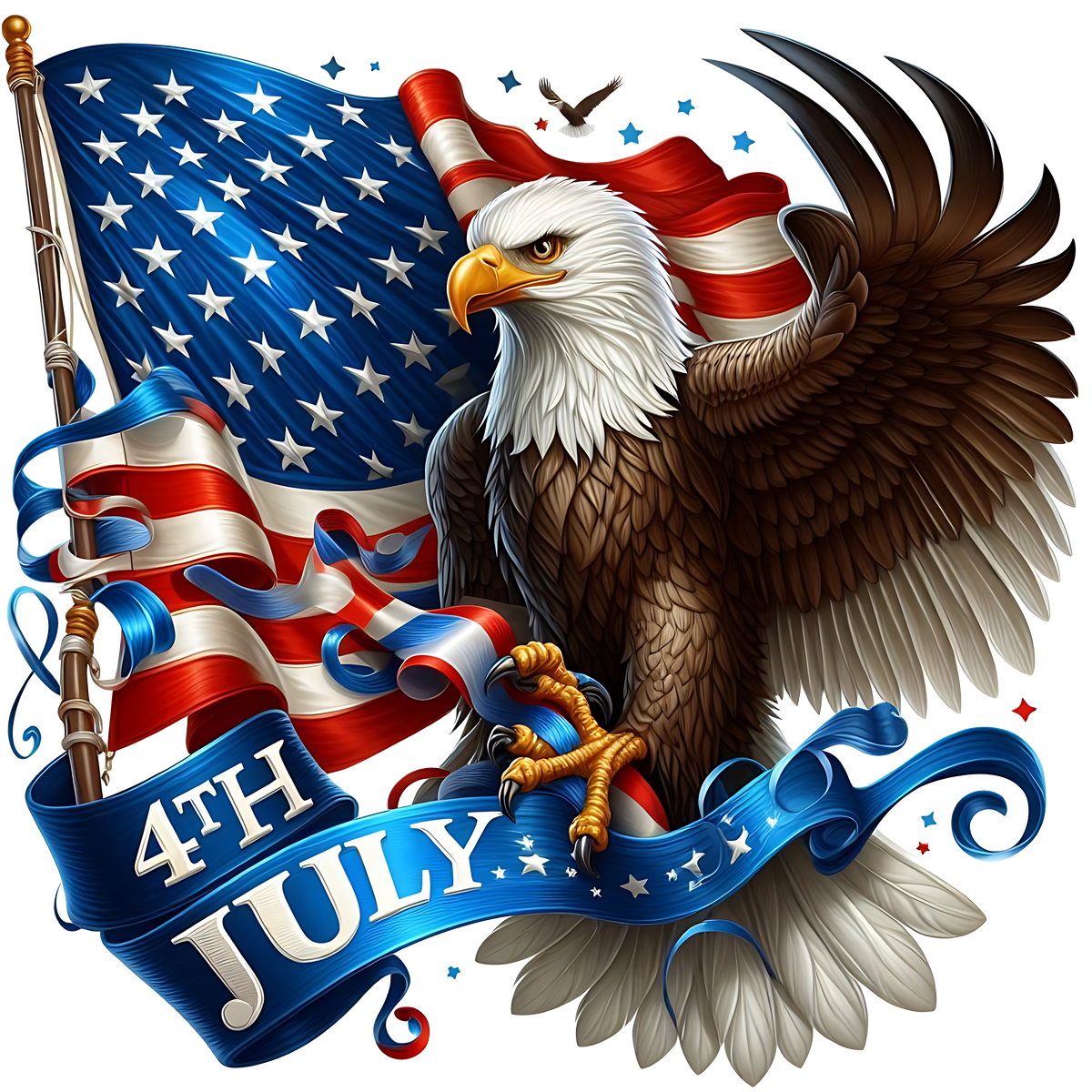 Patriotic Eagle 10
