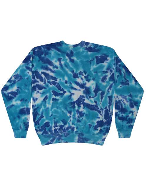 Tie-Dyed Fleece Crewneck Sweatshirt