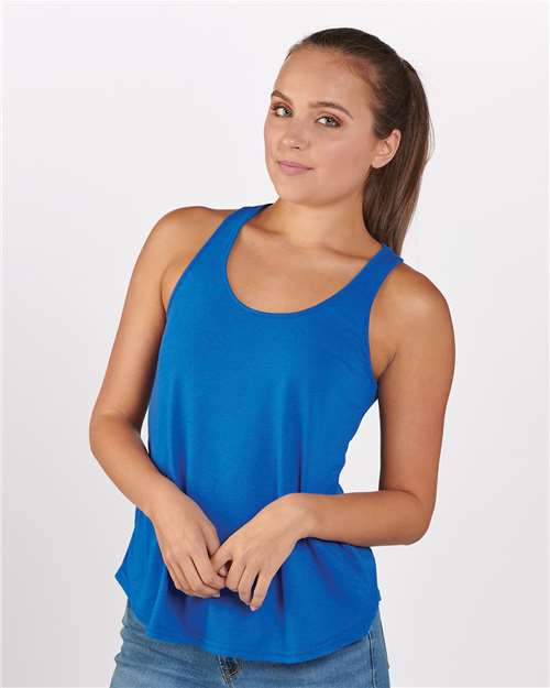 Women's Essential Racerback Tank Top - Black