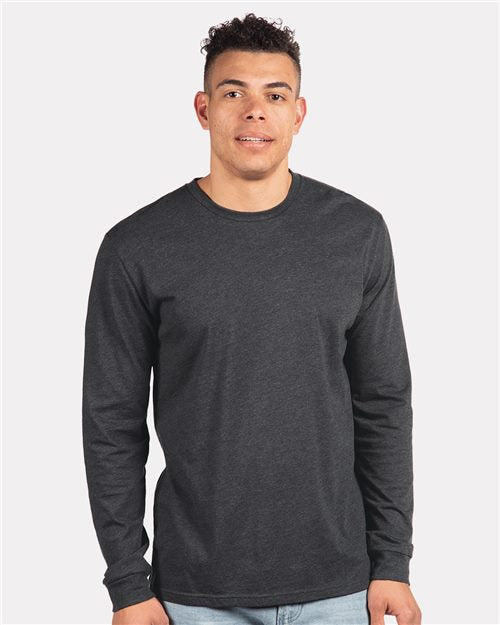 Unisex CVC Long Sleeve T-Shirt - Black