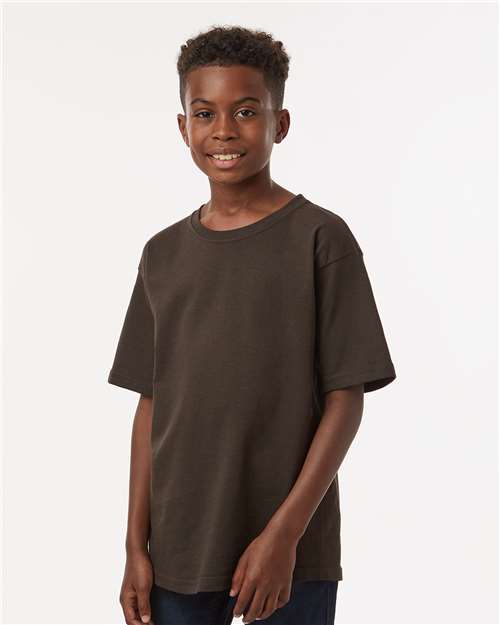 Youth Gold Soft Touch T-Shirt - Athletic Grey