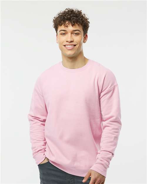 Unisex Fleece Crewneck Sweatshirt - Black