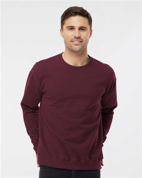 Unisex Fleece Crewneck Sweatshirt - Black
