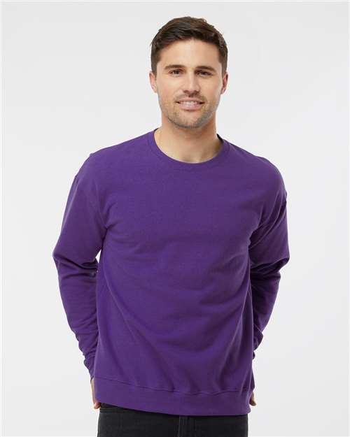 Unisex Fleece Crewneck Sweatshirt - Black