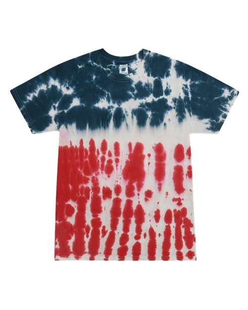 Youth Multi-Color Tie-Dyed T-Shirt