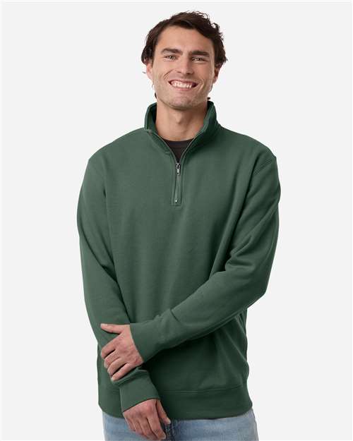 Independent Trading Co. Unisex Midweight Quarter-Zip Pullover SS4600QZ