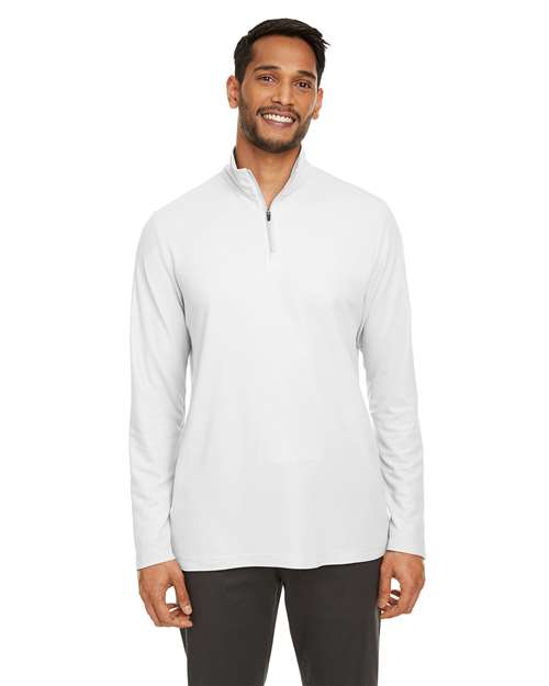 CORE365 Men's Fusion ChromaSoft™ Pique Quarter-Zip Pullover CE405