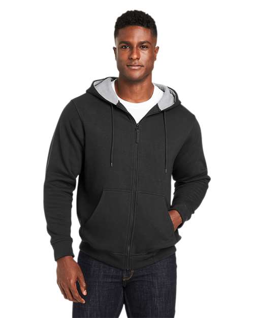 Harriton Unisex Tall ClimaBloc™ Lined Heavyweight Hooded Sweatshirt M711T