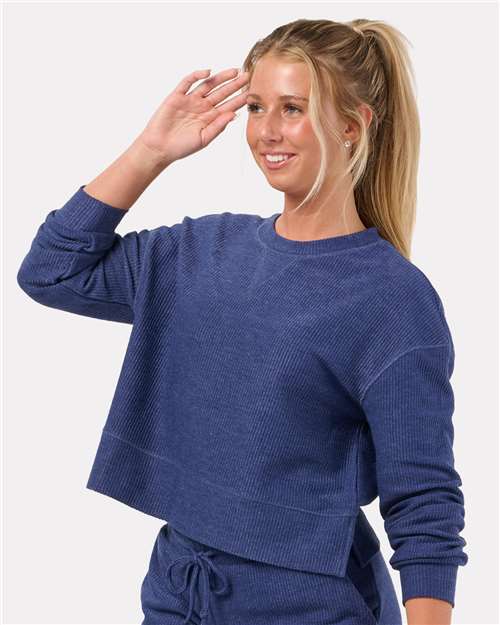 Women's Cropped Boxy Long Sleeve T-Shirt