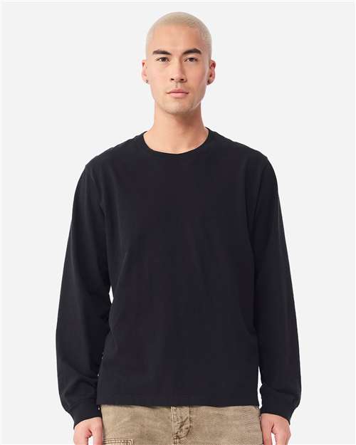BELLA + CANVAS Unisex Heavyweight Garment-Dyed Long Sleeve Tee 4851GD
