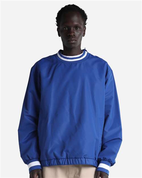 Shaka Wear Unisex Crewneck Windbreaker SHCNW