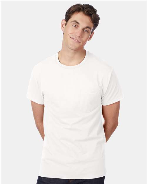 Hanes Men's Authentic Pocket T-Shirt 5590