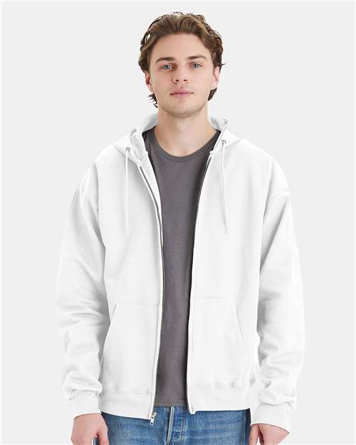 Hanes Unisex Ultimate Cotton® Full-Zip Hooded Sweatshirt F280