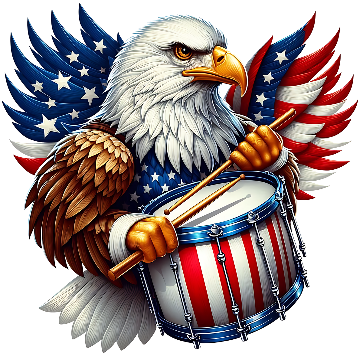 Patriotic Eagle 19