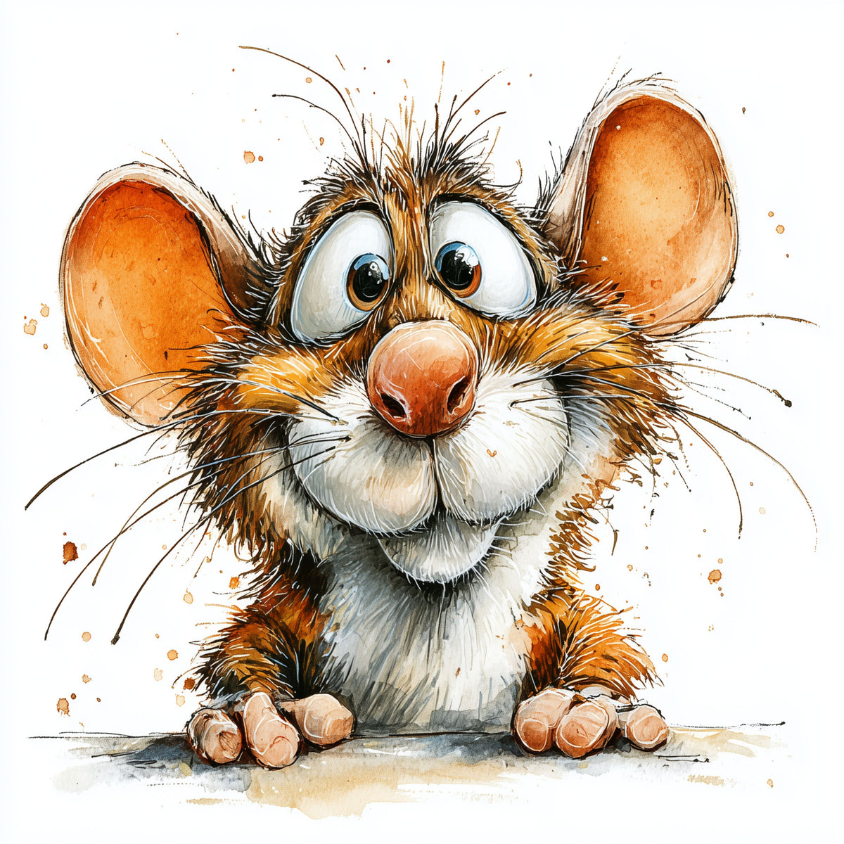 Cute crazy Mouse 1