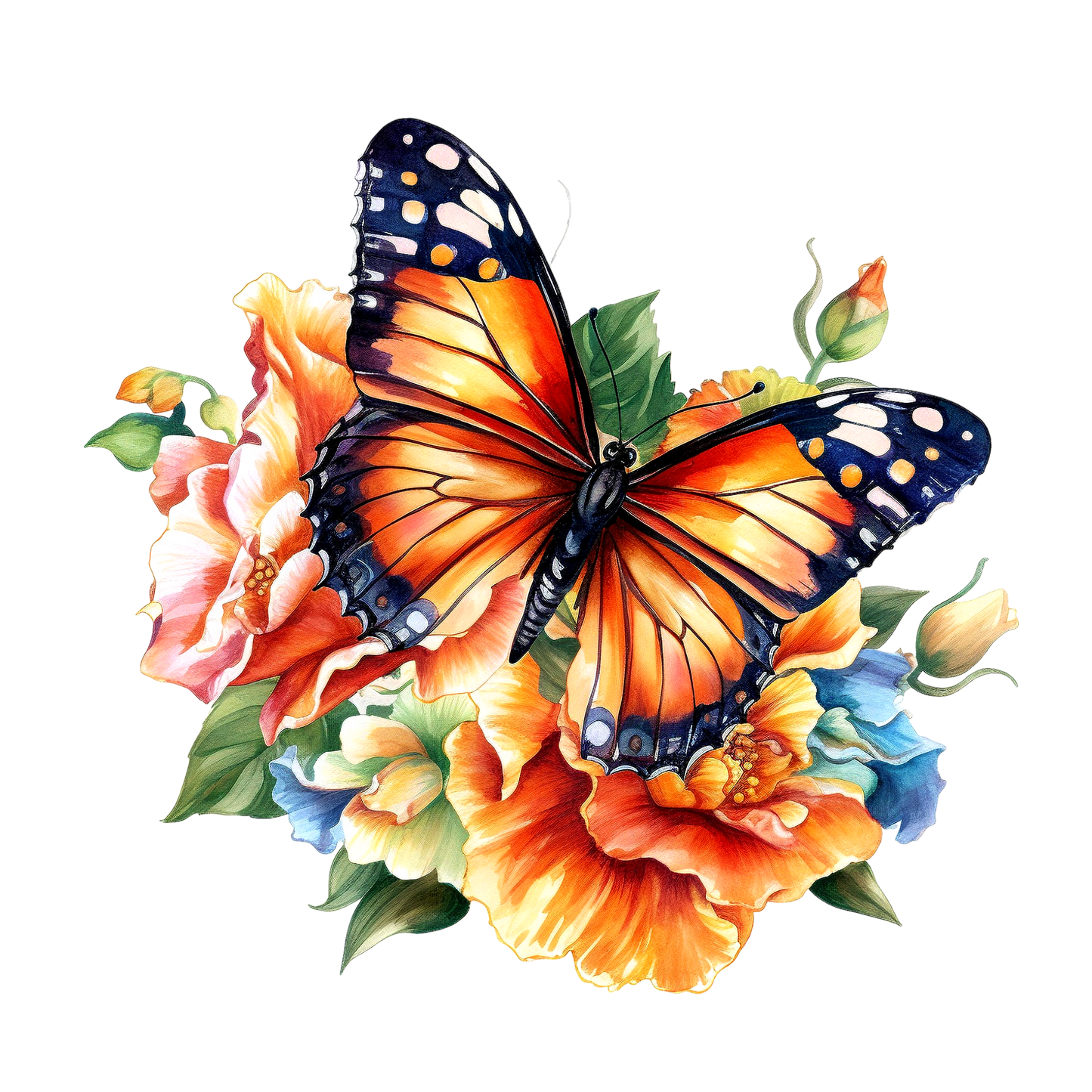 Watercolor Butterfly 14