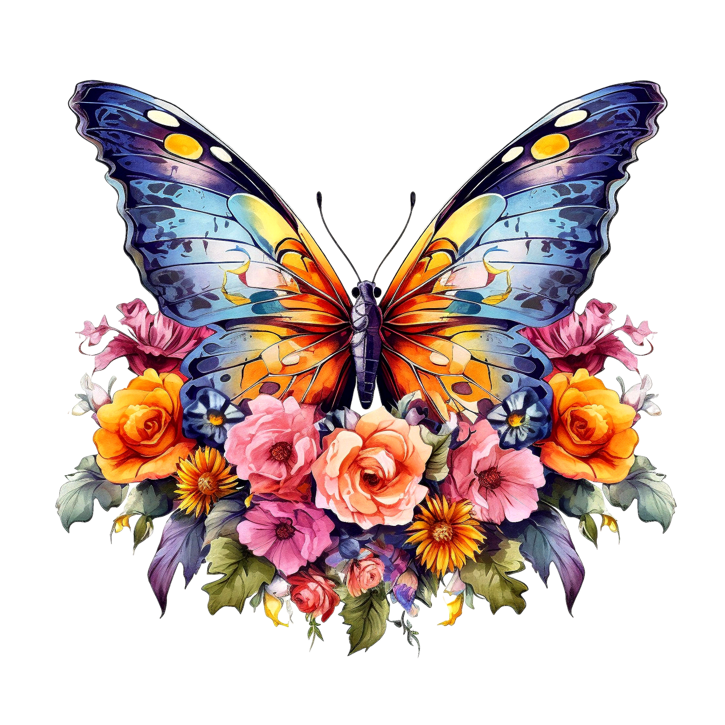 Watercolor Butterfly 16