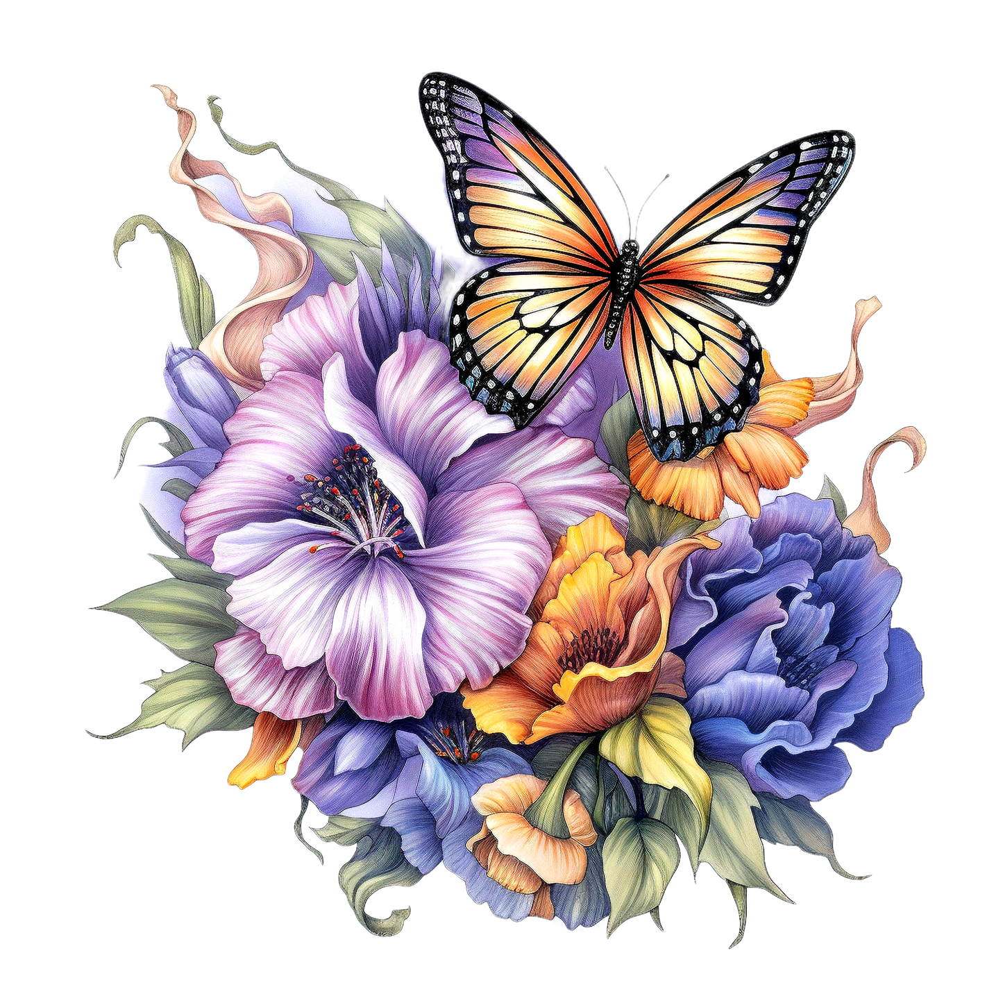 Watercolor Butterfly 2