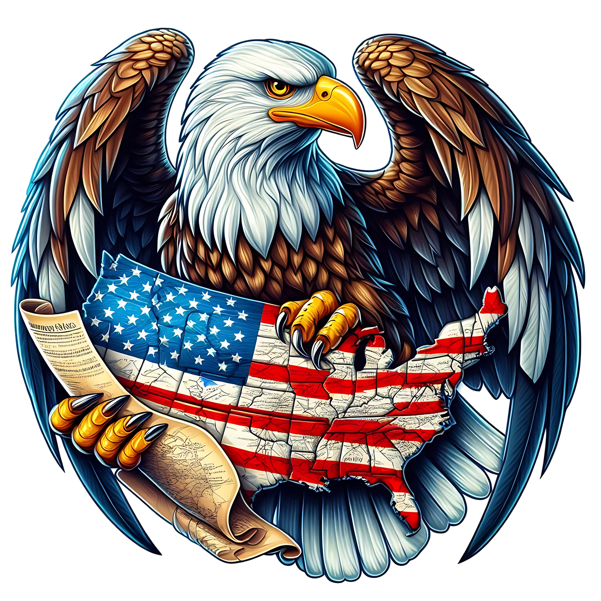 Patriotic Eagle 24