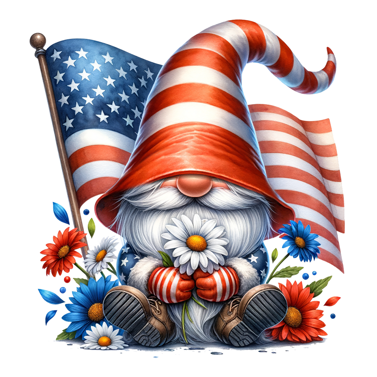 Patriotic Gnome 2