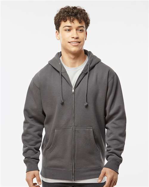 Independent Trading Co. Unisex Heavyweight Full-Zip Hooded Sweatshirt IND4000Z