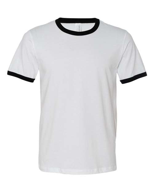 BELLA + CANVAS Men's Jersey Heather Ringer Tee 3055