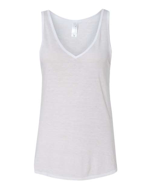 BELLA + CANVAS Women's Flowy V-Neck Tank 8805