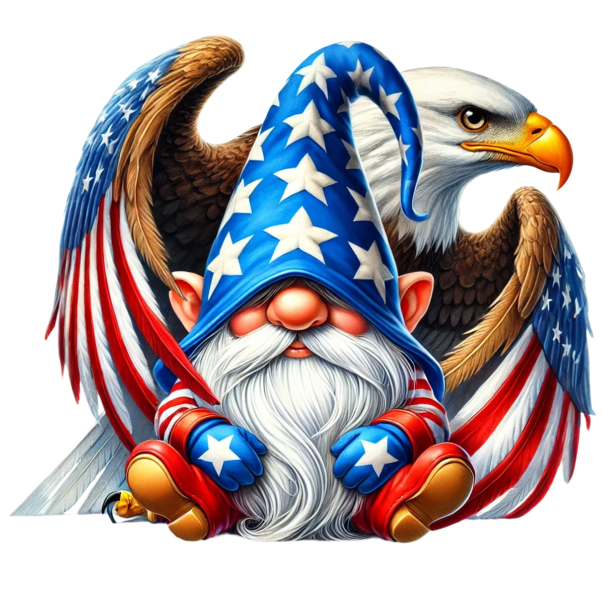 Patriotic Gnome 4