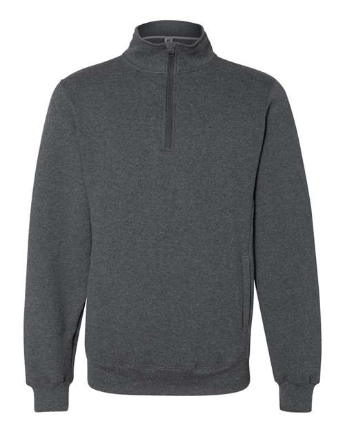 Unisex Dri Power® Quarter-Zip Cadet Collar Sweatshirt