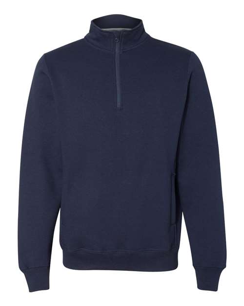 Unisex Dri Power® Quarter-Zip Cadet Collar Sweatshirt