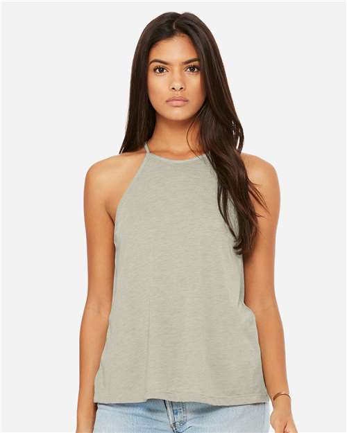 BELLA + CANVAS Women's Flowy High-Neck Tank 8809