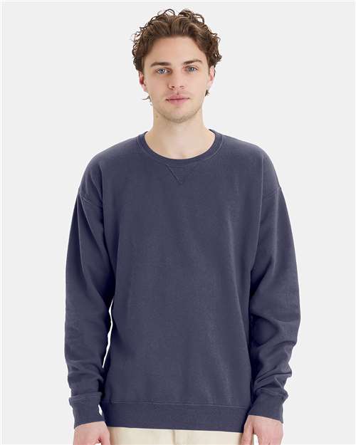 ComfortWash by Hanes Unisex Garment-Dyed Crewneck Sweatshirt GDH400