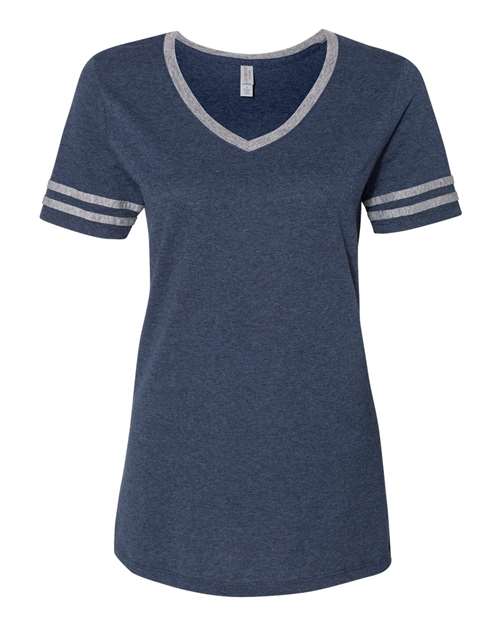 Women's Varsity Triblend V-Neck T-Shirt