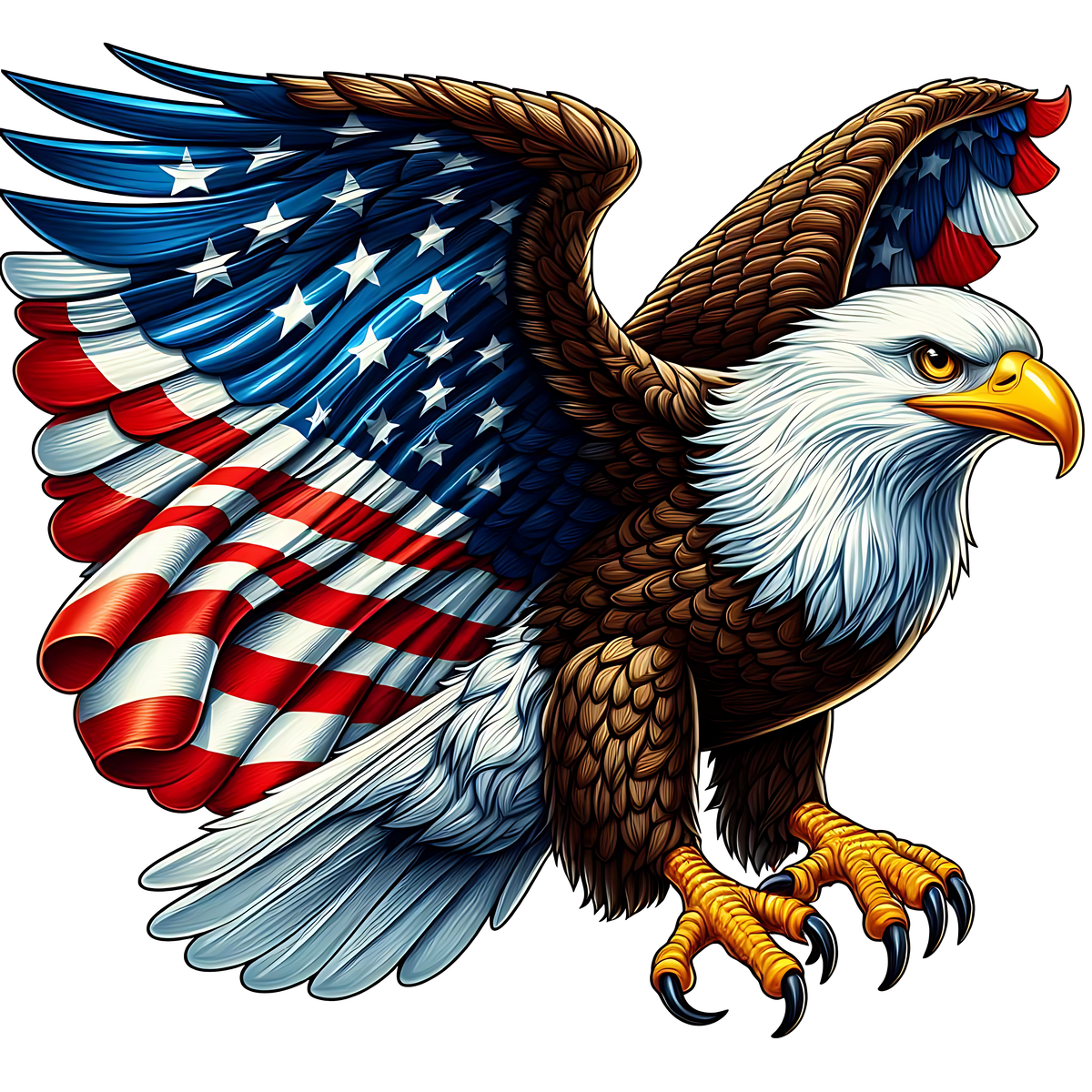 Patriotic Eagle 6