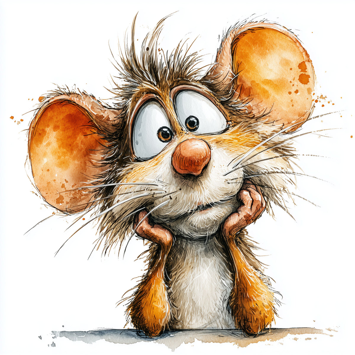 Cute crazy Mouse 6