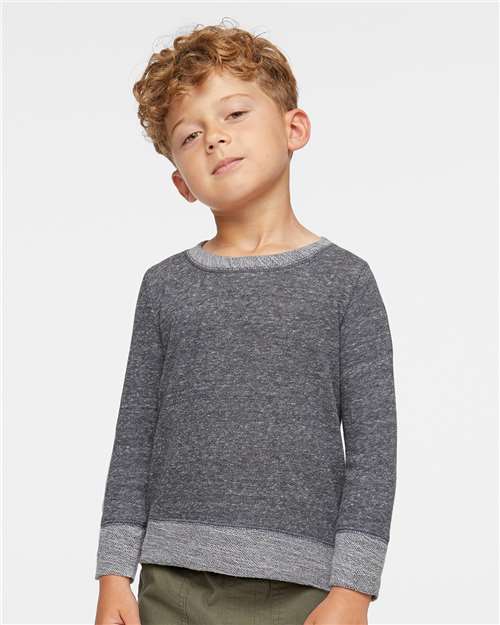 Toddler Harborside Mélange French Terry Crewneck Sweatshirt