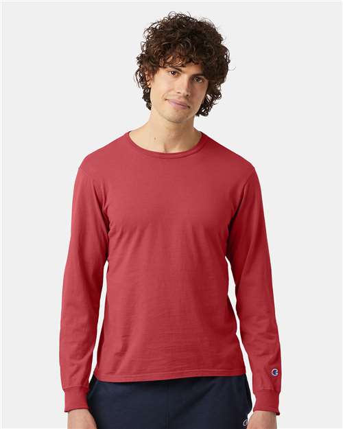 Unisex Garment-Dyed Long Sleeve T-Shirt - CD200