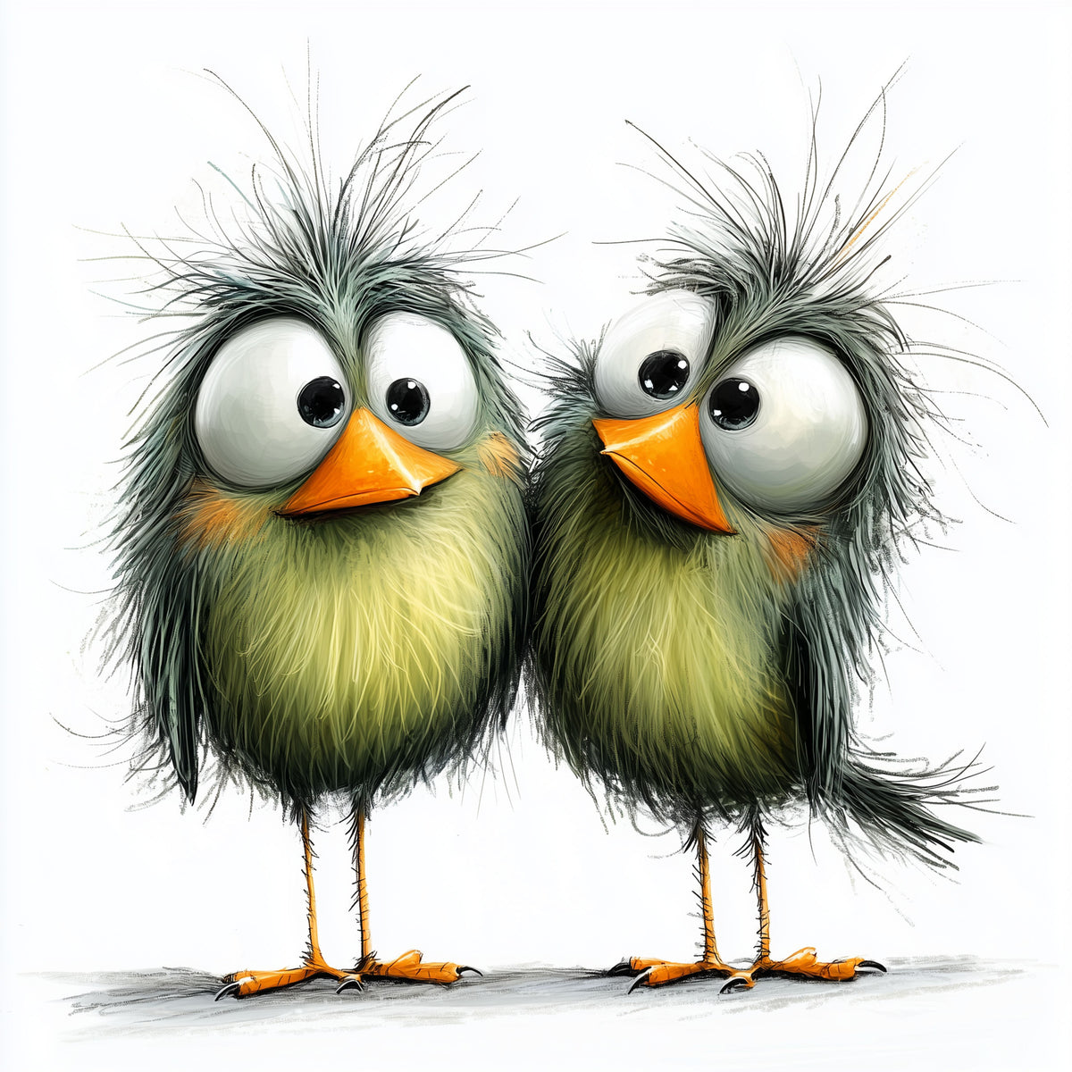 Cartoon Birds 90