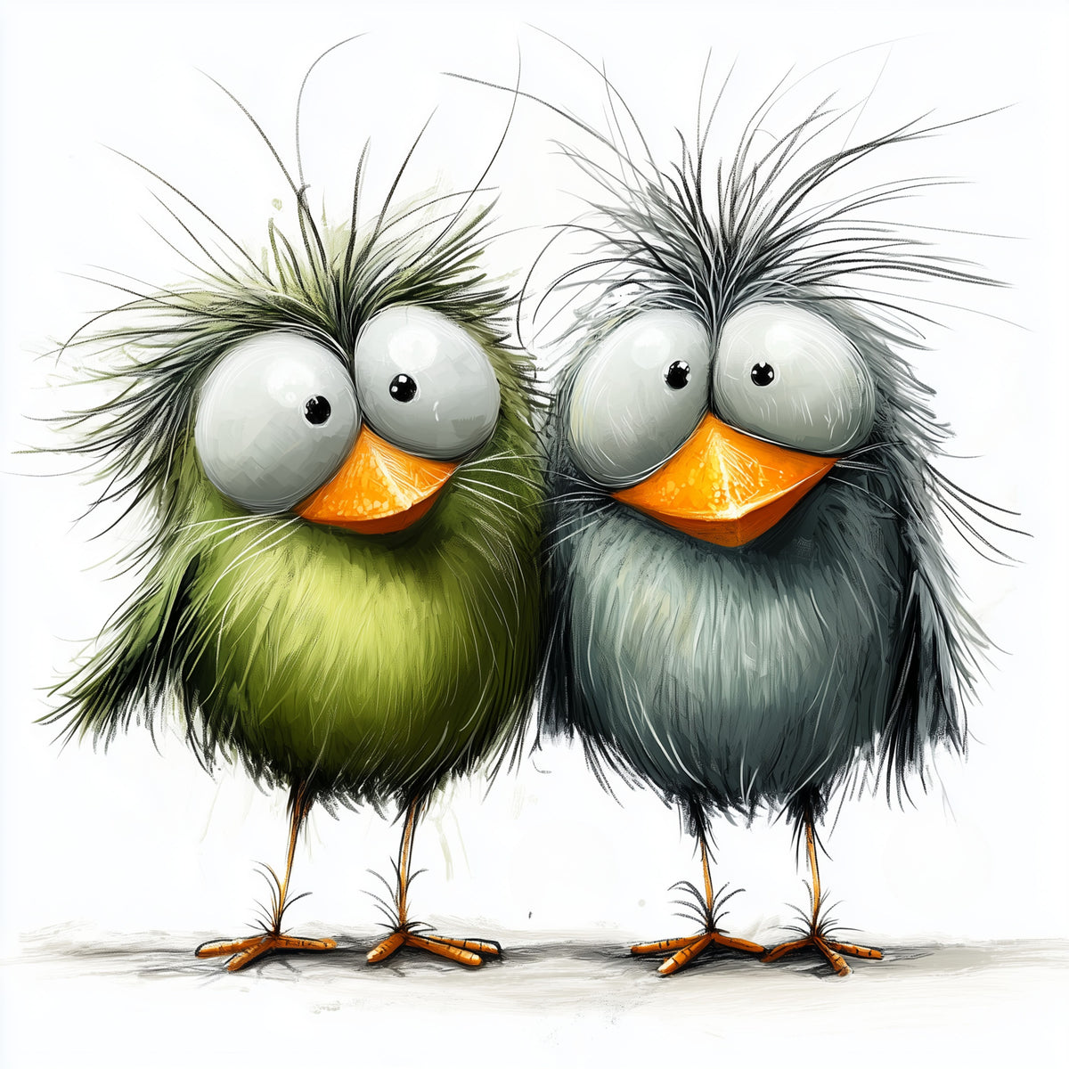 Cartoon Birds 91