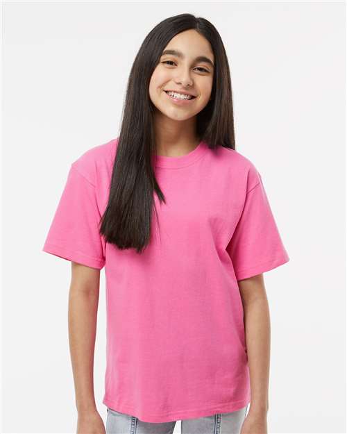 Youth Gold Soft Touch T-Shirt - Athletic Grey