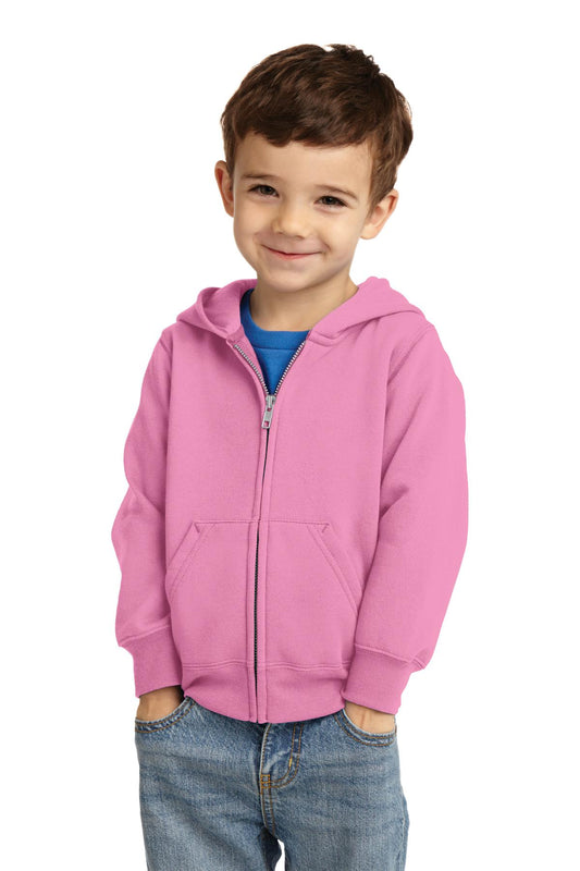 Port & Co ™ Toddler Core Fleece Full-Zip Hooded Sweatshirt. CAR78TZH